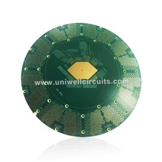 Sirkuit Uniwell papan uji semikonduktor 32 lapis