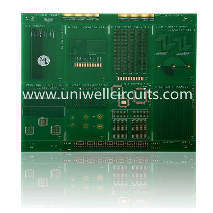 18L Perendaman Emas TG Tinggi FR4 PCB
